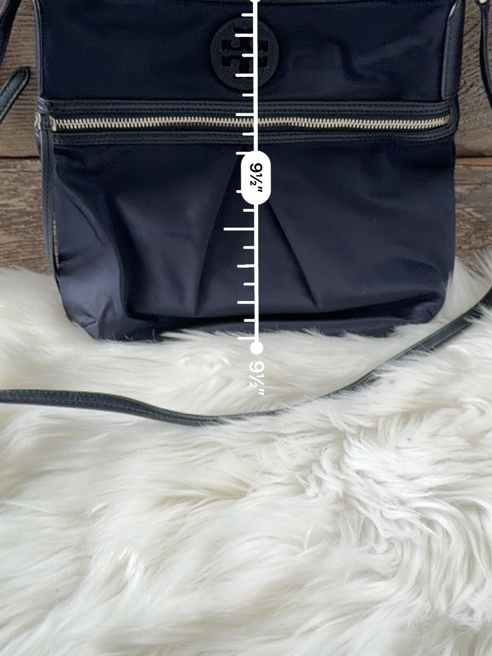 TORY BURCH | Navy Nylon Crossbody Bag - Picture 5 of 6